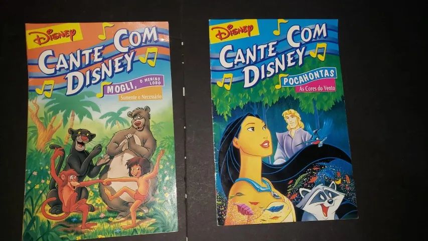 Revistas(2) cante com Disney
