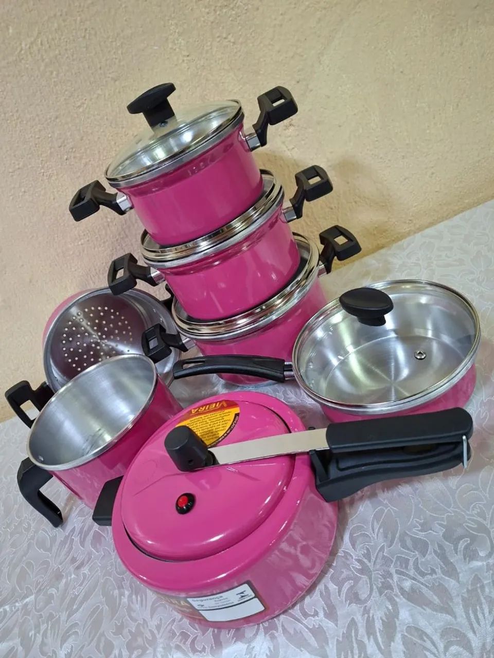 Jogo de panelas com 7 peças  - Foto 3