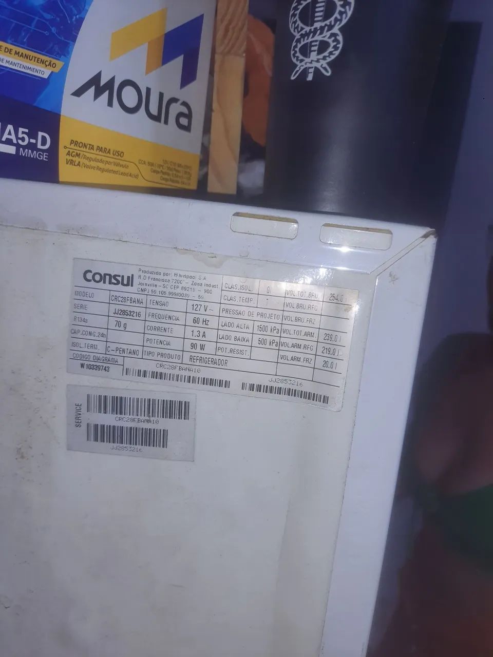 Geladeira com defeito - Foto 2
