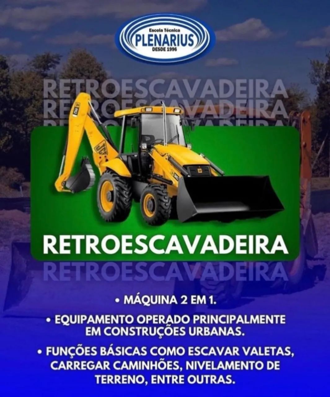 CURSO FORMAÇÃO DE OPERADOR DE MÁQUINAS PESADAS UBERLÂNDIA E REGIÕES DE MINAS!  - Foto 2