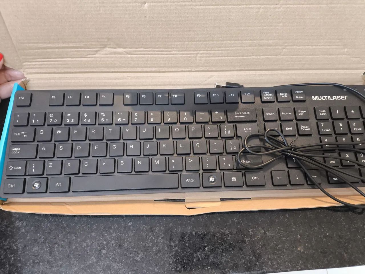 Multilaser Keyboard Teclado com fio Multilaser - Periféricos e Acessórios de Computador ...