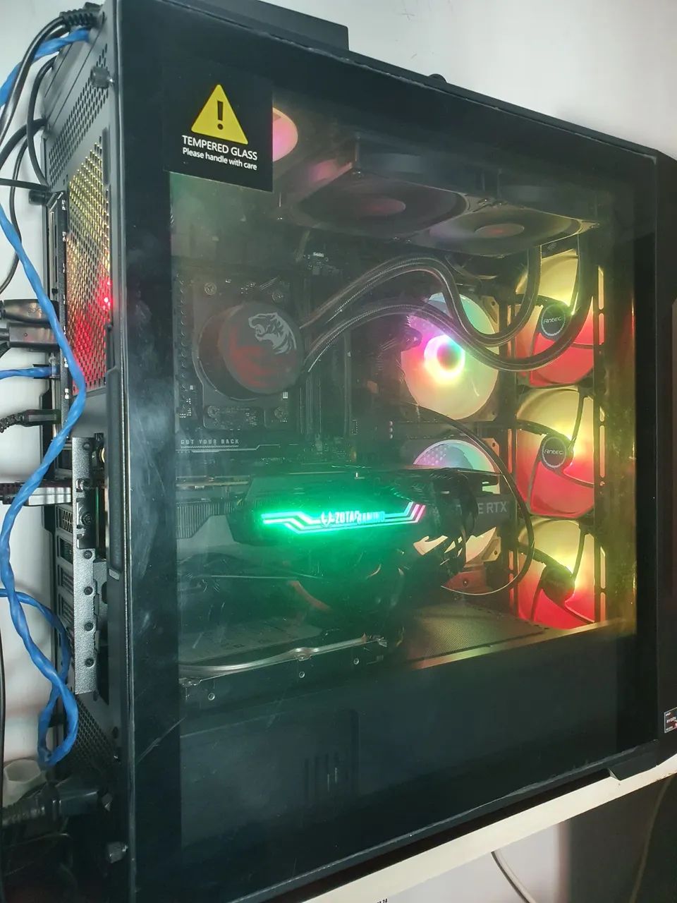 Ryzen CPU Ryzen 9 7900X3D 4.40Ghz, Nvme 512GB, HD1TB, 64GB DDR5, 3080 TI 12GB, 4K - Foto 5
