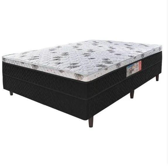 Cama Box Casal Molas Conforto Garantido