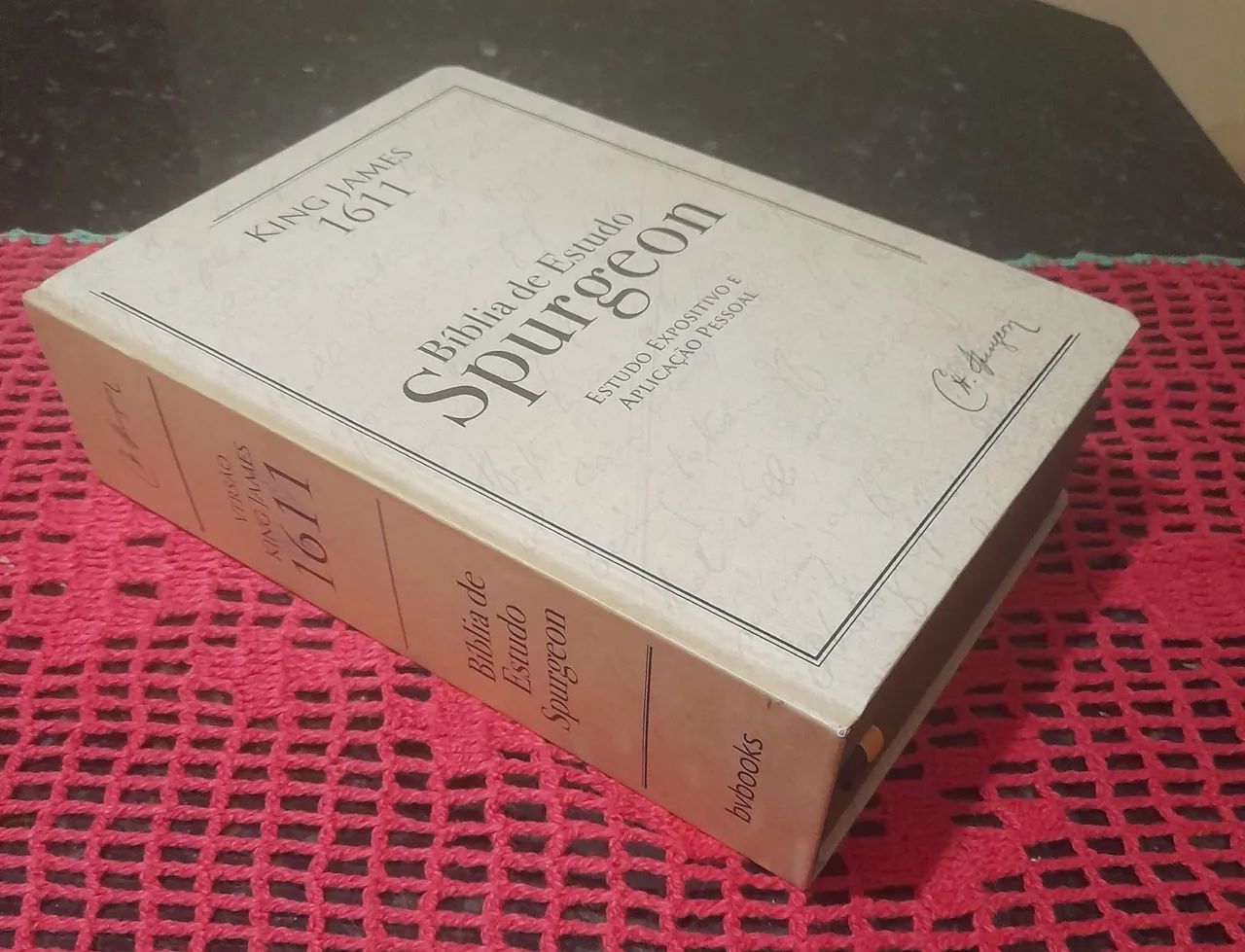 Bíblia de estudo spurgeon (nova)  - Foto 5