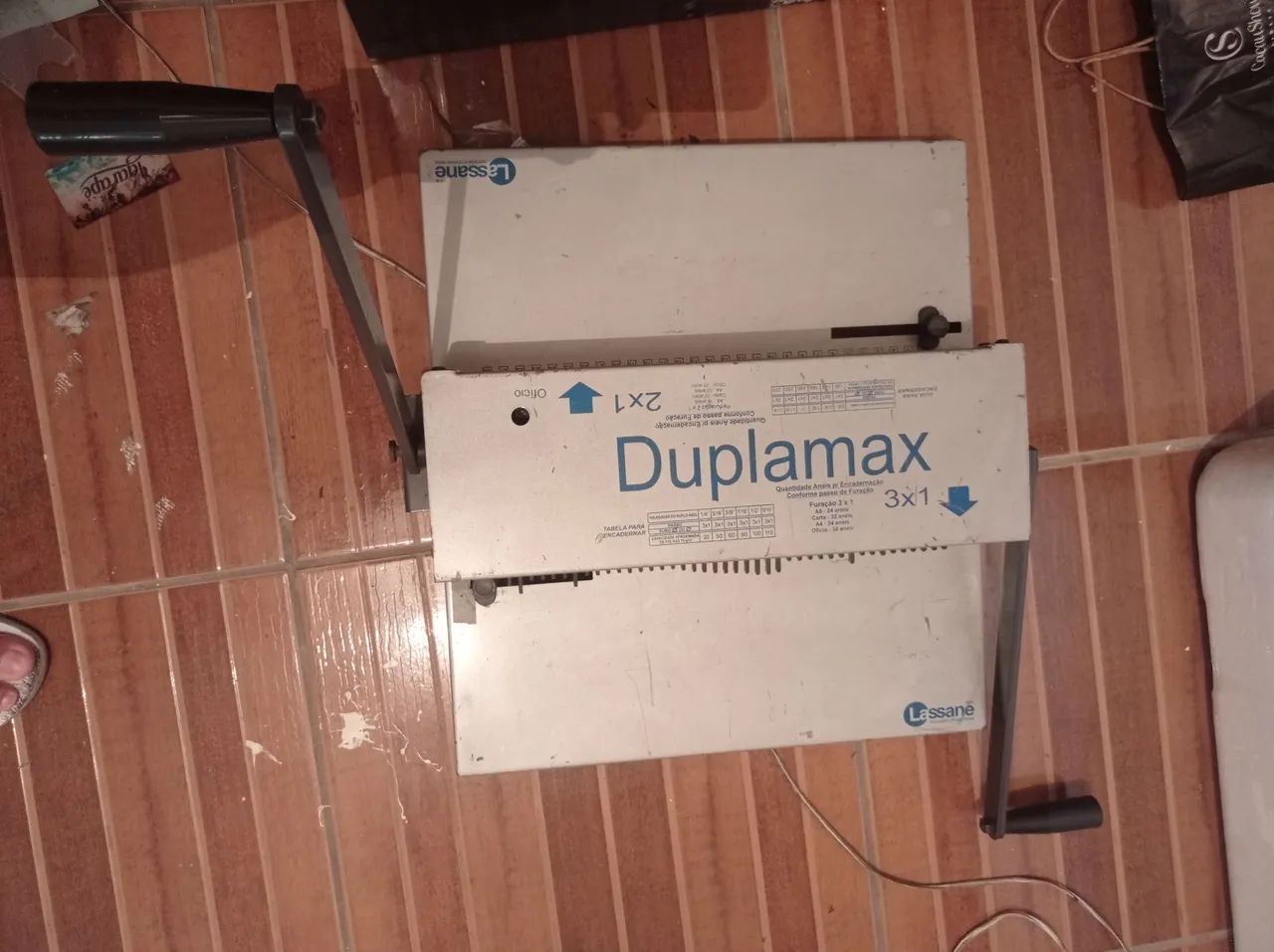 Encadernadora wireo duplamax 3x1 e 2x1