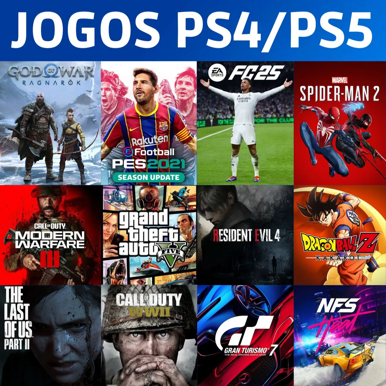 JOGOS - PS4/PS5