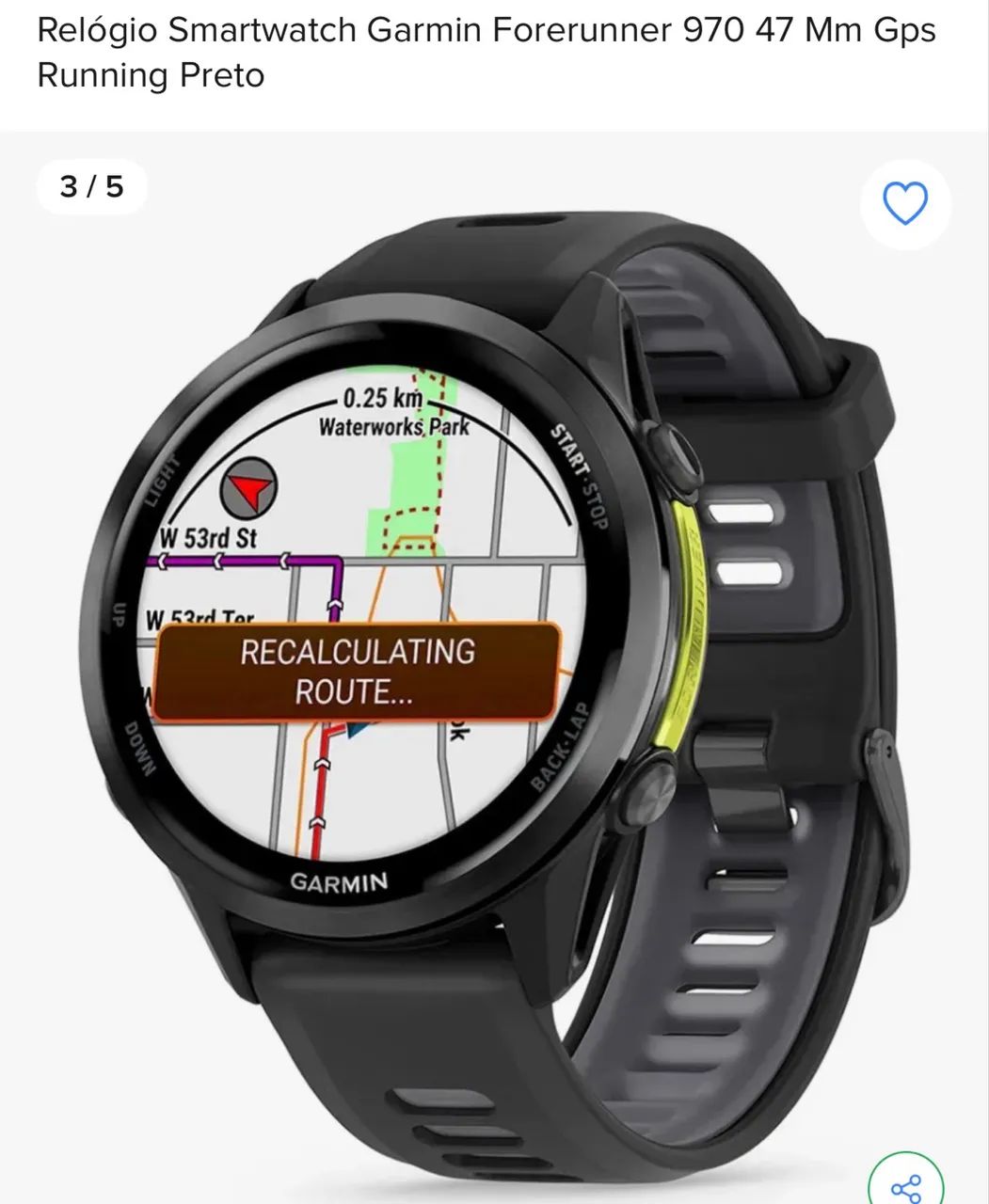 Garmin Forerunner 970 + Garmin Venu 4 - Estado de Novo - Foto 2