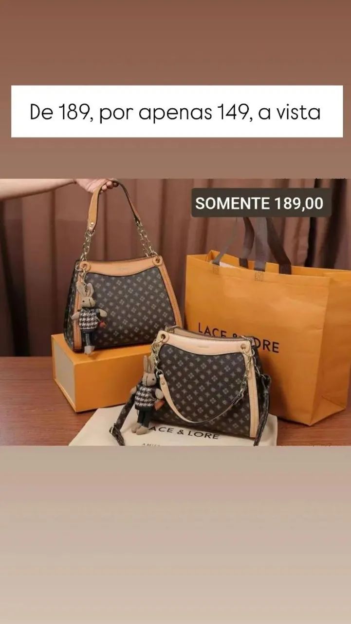 BOLSAS LACE LORE A PRONTA ENTREGA COM O MENOR PREÇO DE BRASÍLIA  - Foto 6