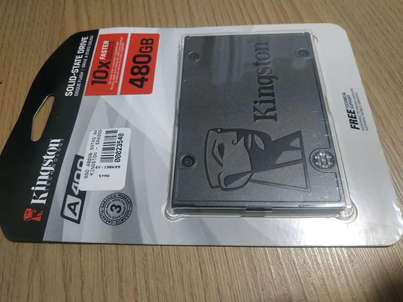 SSD para Desktop ou Notebook - Novo