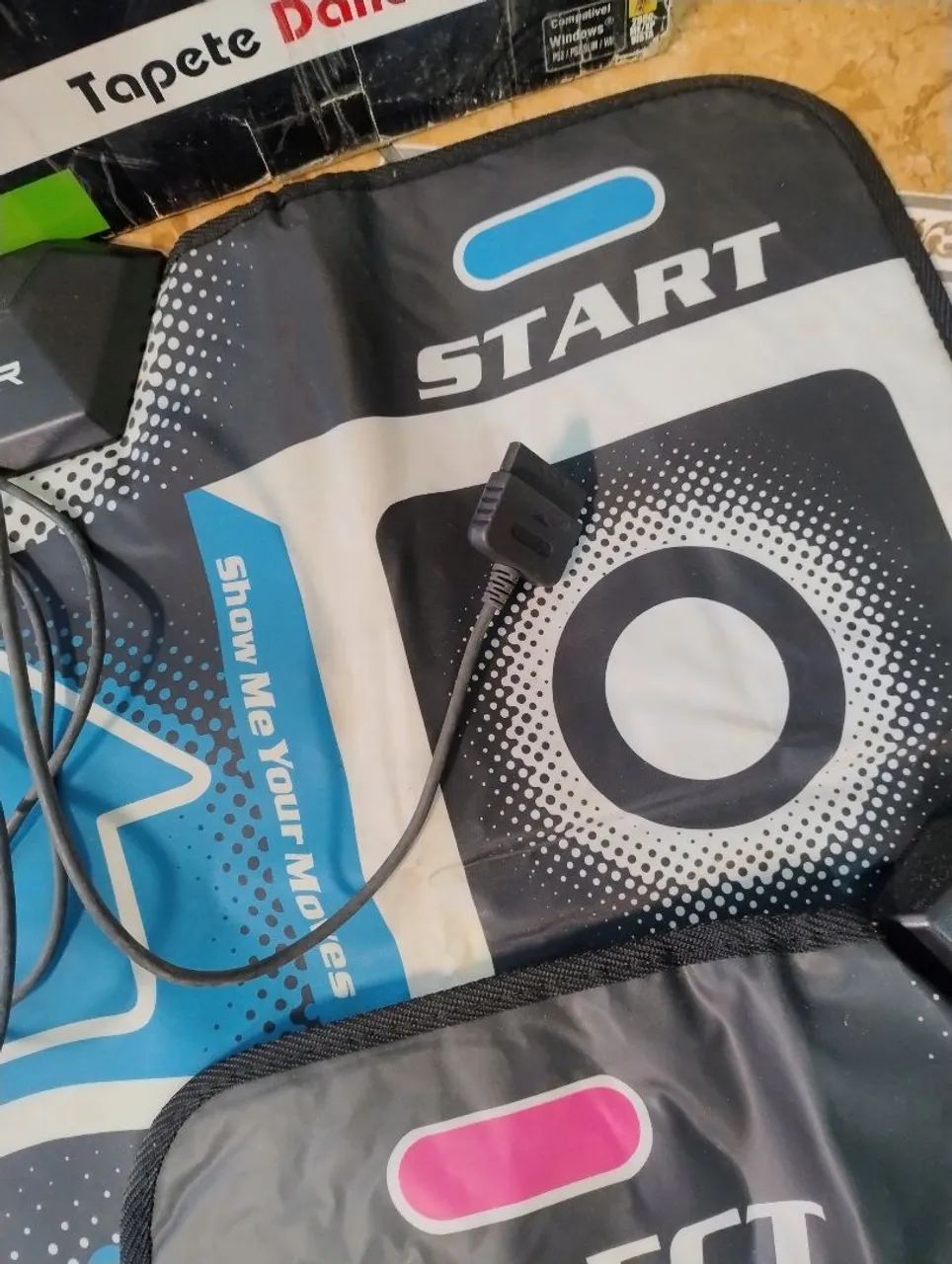 2 Tapetes DDR de PS1/PS2/PC Aceito Cartão - Peças e Acessórios de