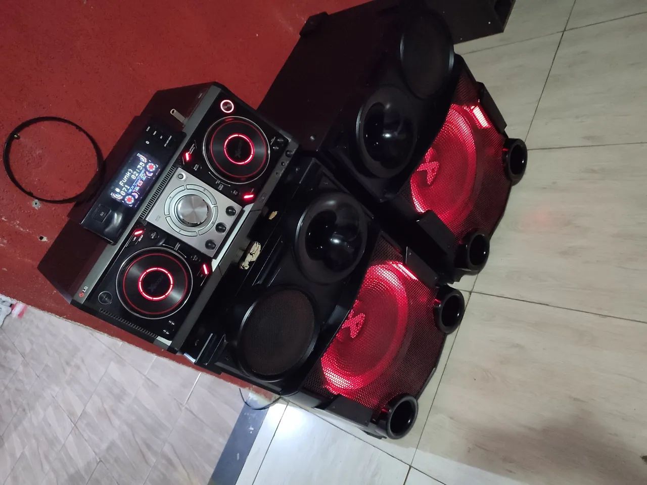 Mini System LG Xboom com LED - Foto 3