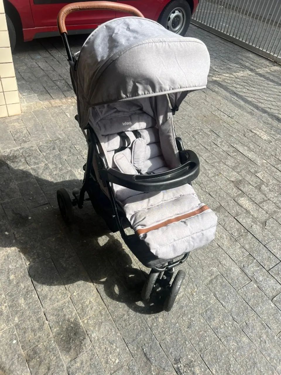 Carrinho de bebê freezer 3 rodas - Foto 6