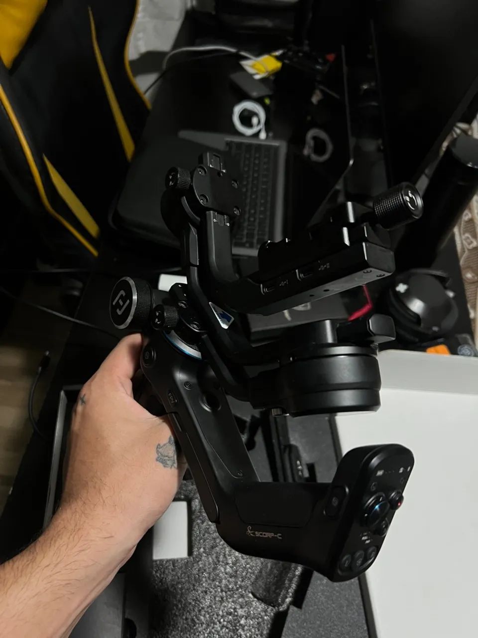 Gimbal Estabilizador scorp-c 4 meses de uso  - Foto 4