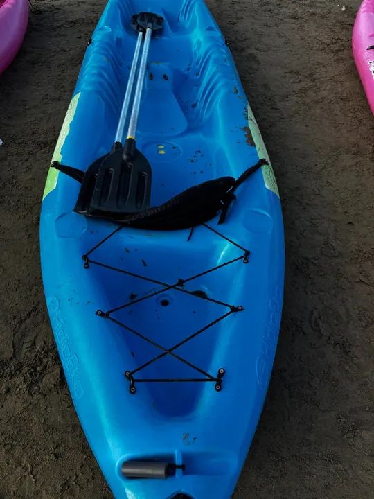 Caiaque duplo azul - Foto 2