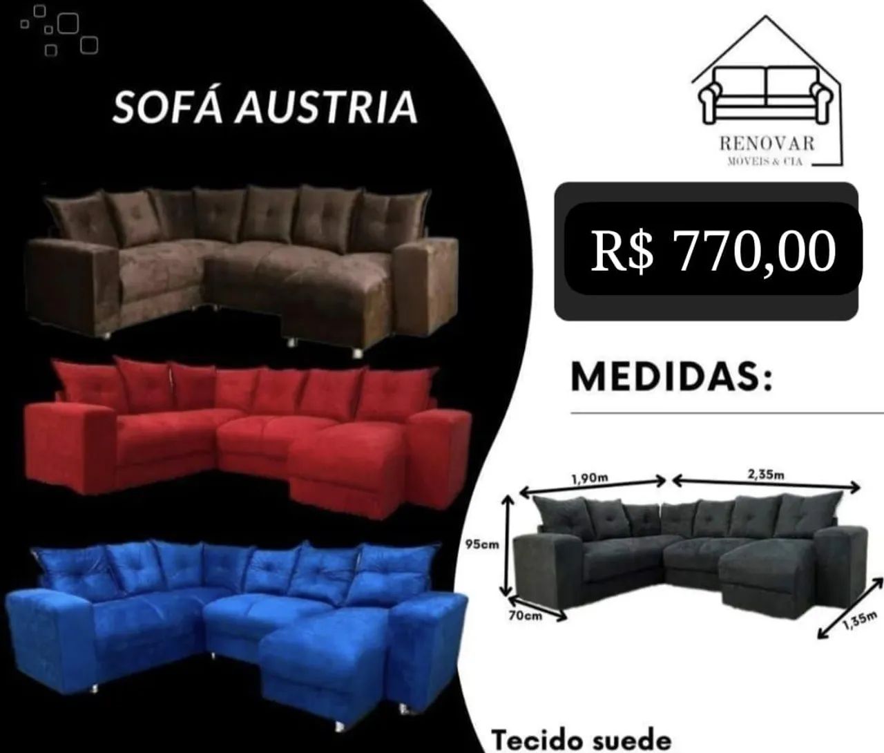 Sofá Áustria 