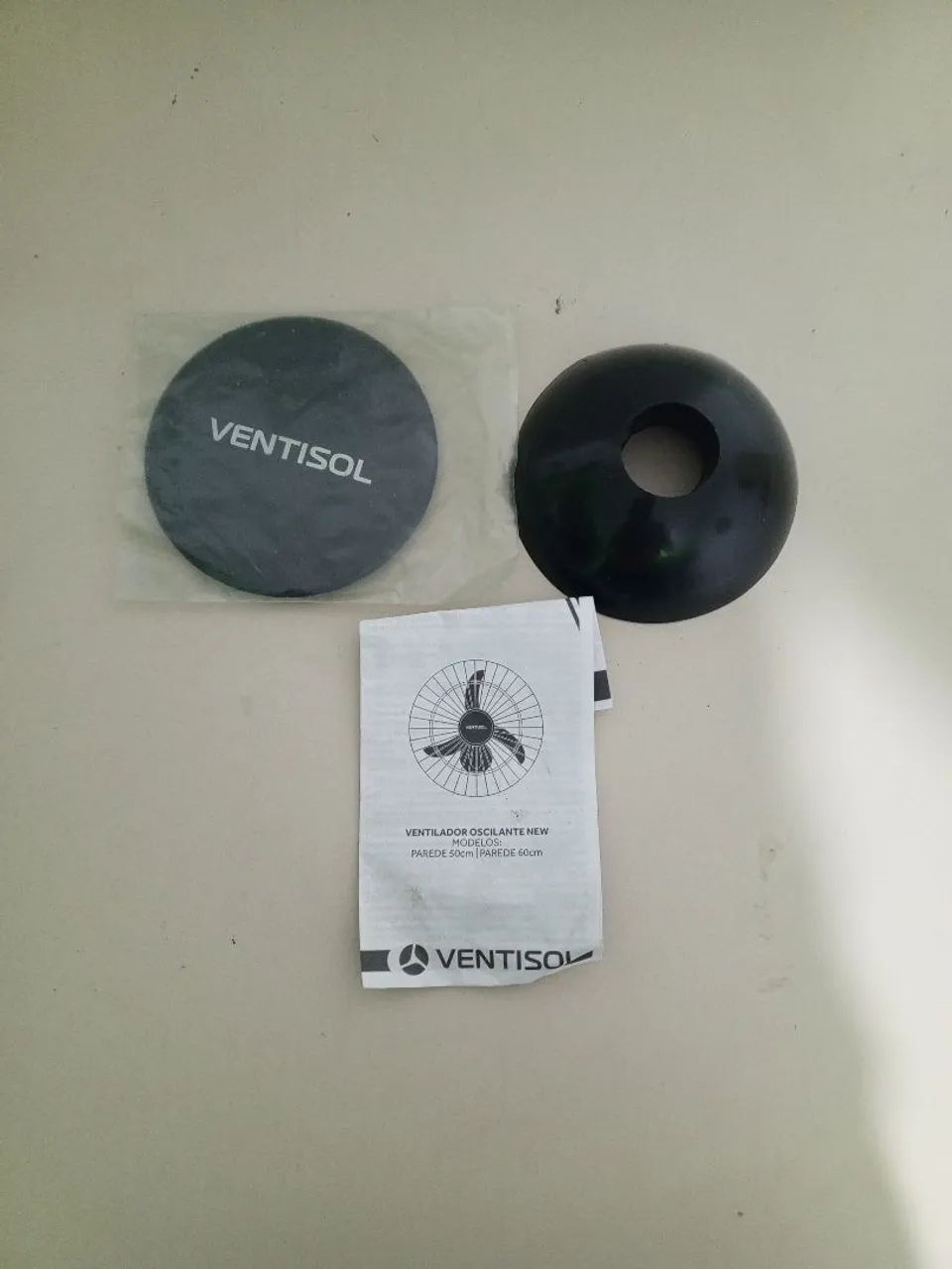 Acabamento do ventilador ventisol de parede 50cm  - Foto 4
