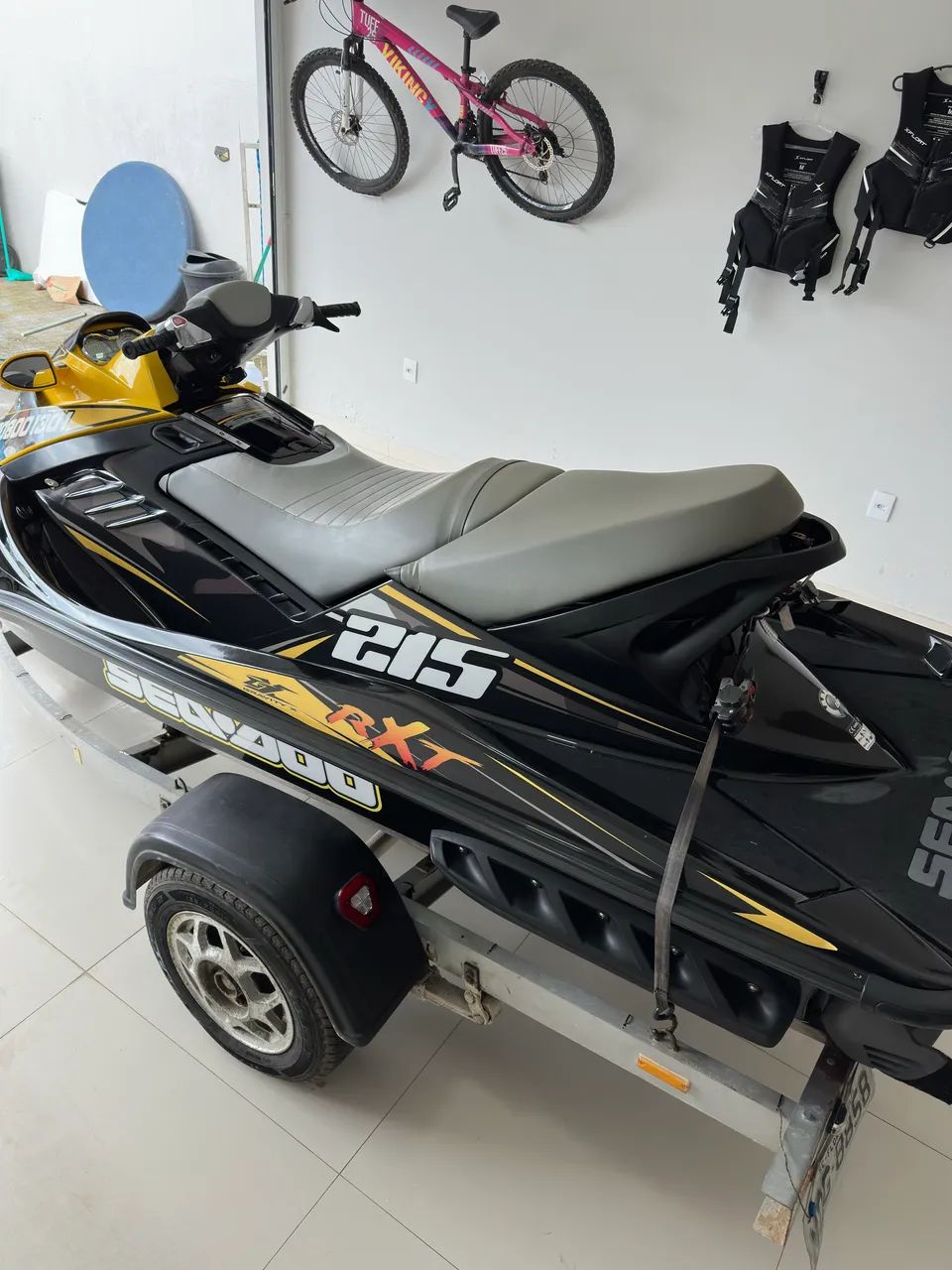 Jet ski Sea Doo rxt 215 ano 2007 com carretinha  - Foto 2