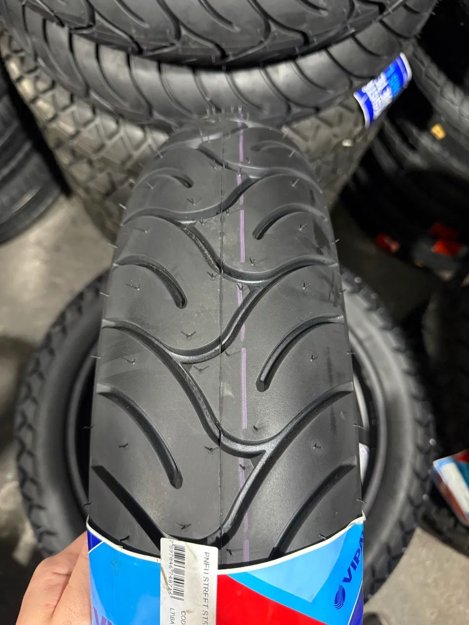 Pneu Vipal Traseiro 140/70R17 - Foto 2