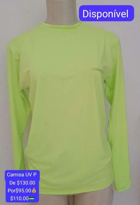 Blusa M e camisa UV P  - Foto 2