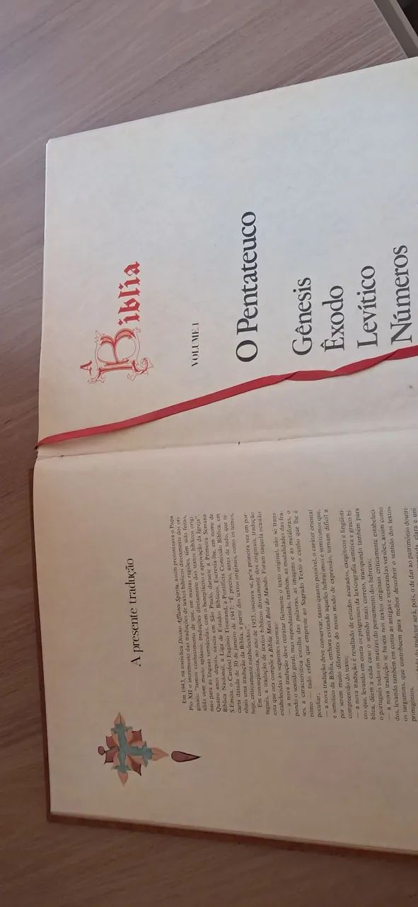 Bíblia pentateuco volume 1