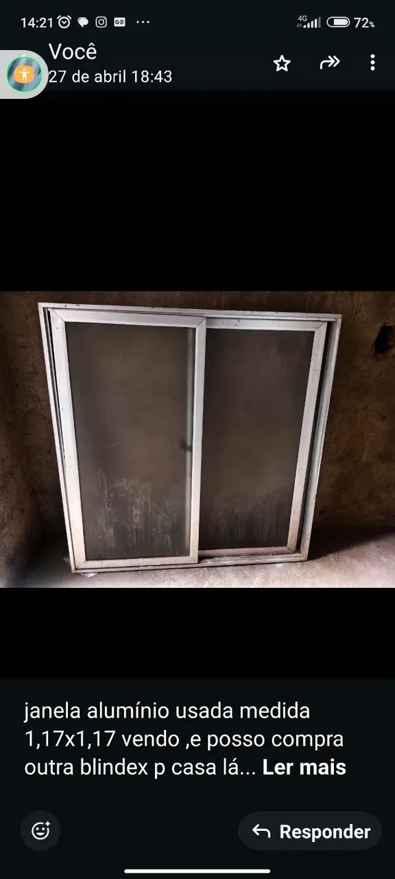 Janela em alumínio 64842098135425121