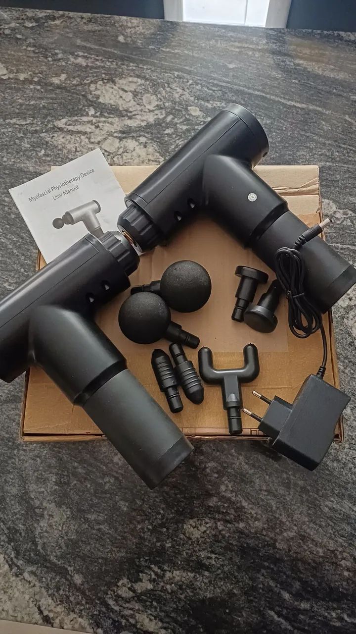 2 massageador  + ponteiras e fonte