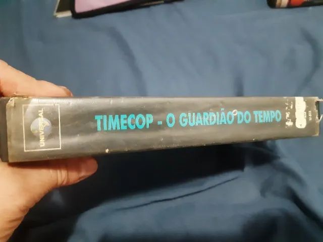 Fita VHS filme Timecop - O Guardião do Tempo