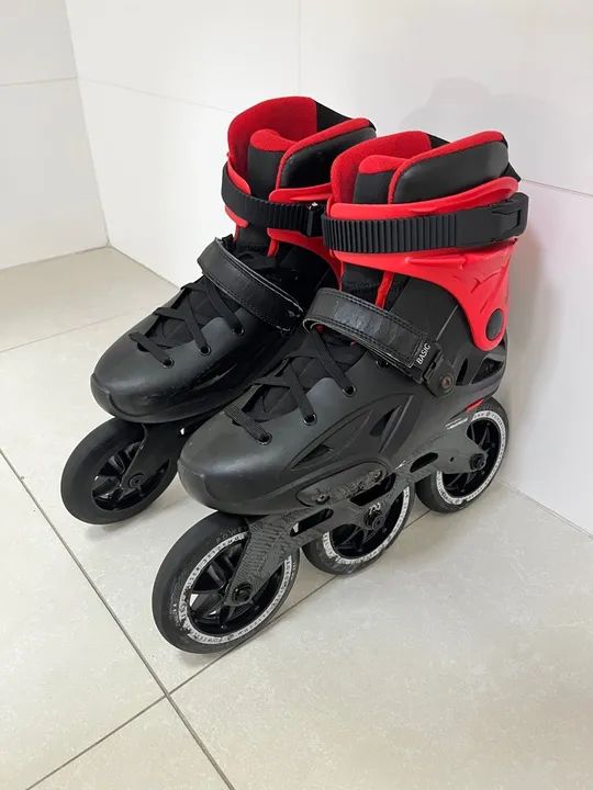Patins Powerslide Tamanho 41/42 BR - Foto 3