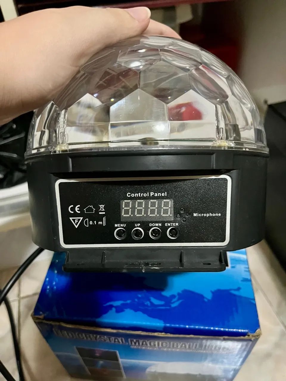 Bola Mágica de Cristal LED para Iluminação de Efeitos Especiais - Foto 2