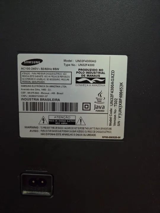 SAMSUNG TV SMART 32 polegadas com Placa de Vídeo NOVA - Foto 5