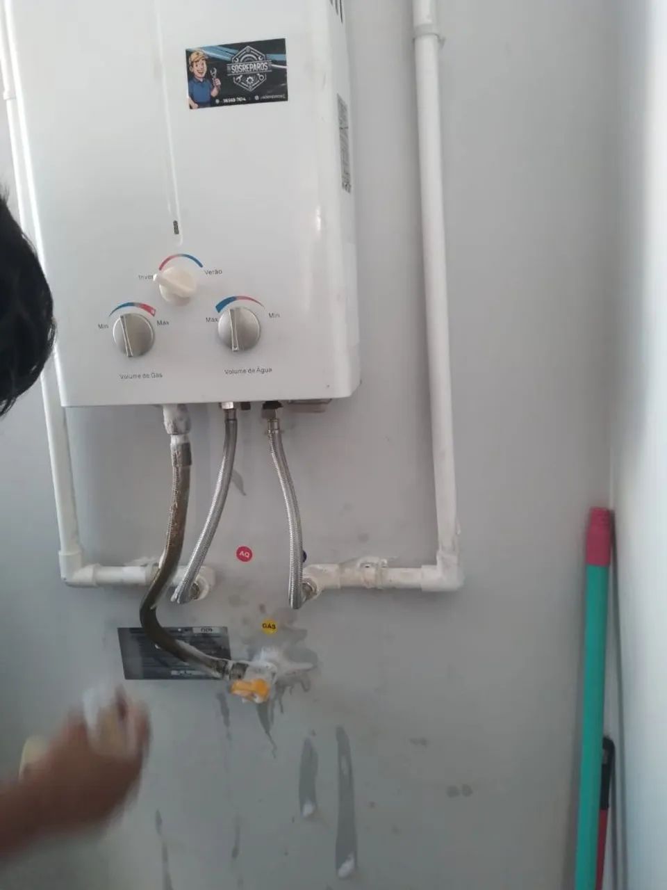 AQUECEDOR E FOG ÃO A GAS  - Foto 2