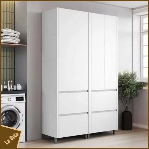 Armários Multiuso Branco 100% MDF