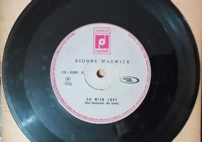 Disco de 1968 da Dionne Warwick - Rozenblit - Raridade - Foto 3