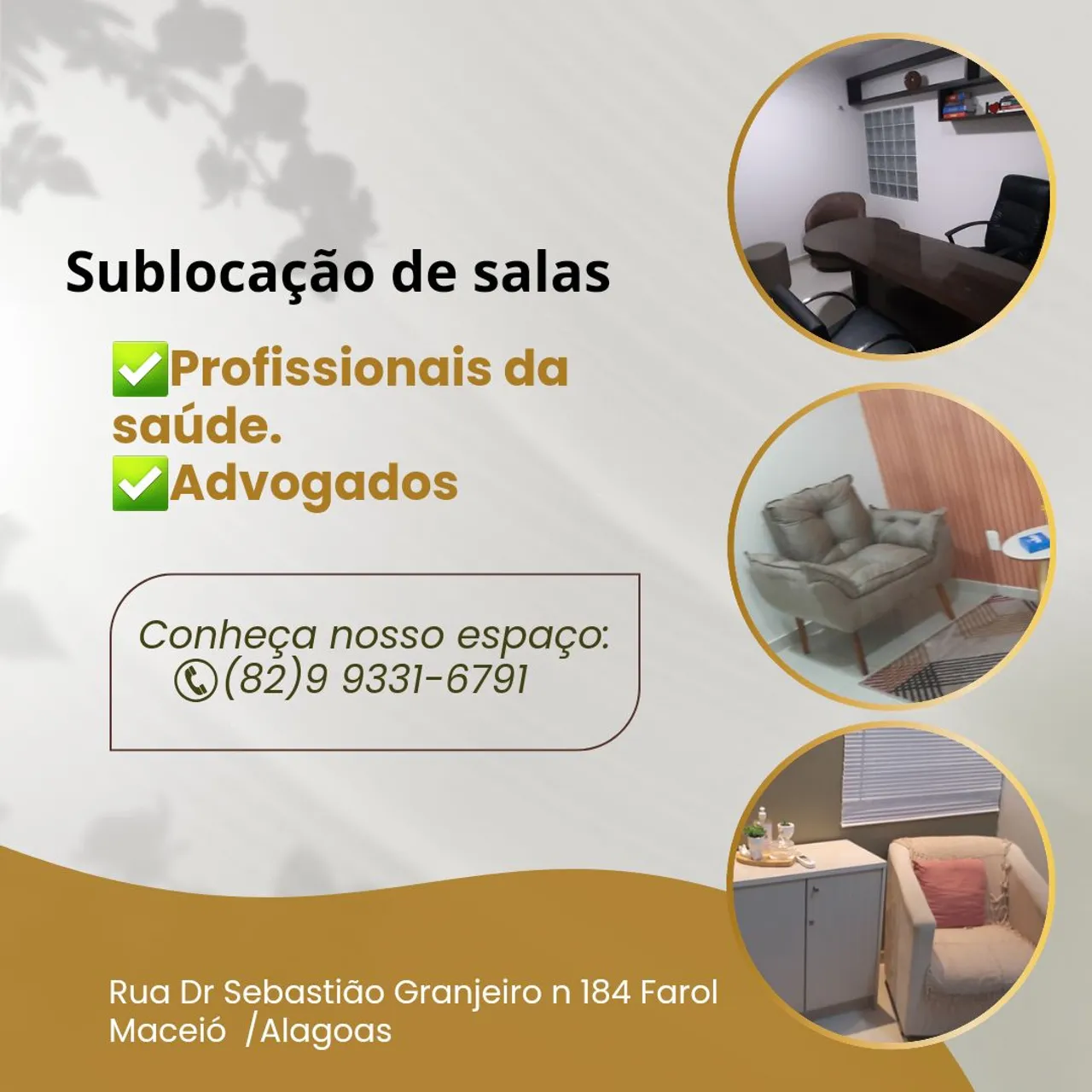Aluga-se salas