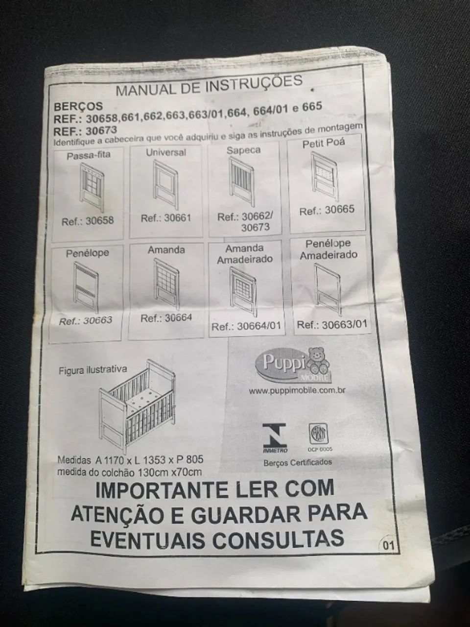 Berço regulável com colchão incluso - Foto 3