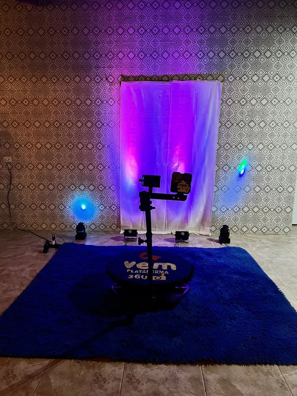 Plataforma 360 Graus para Eventos - Vem Plataforma