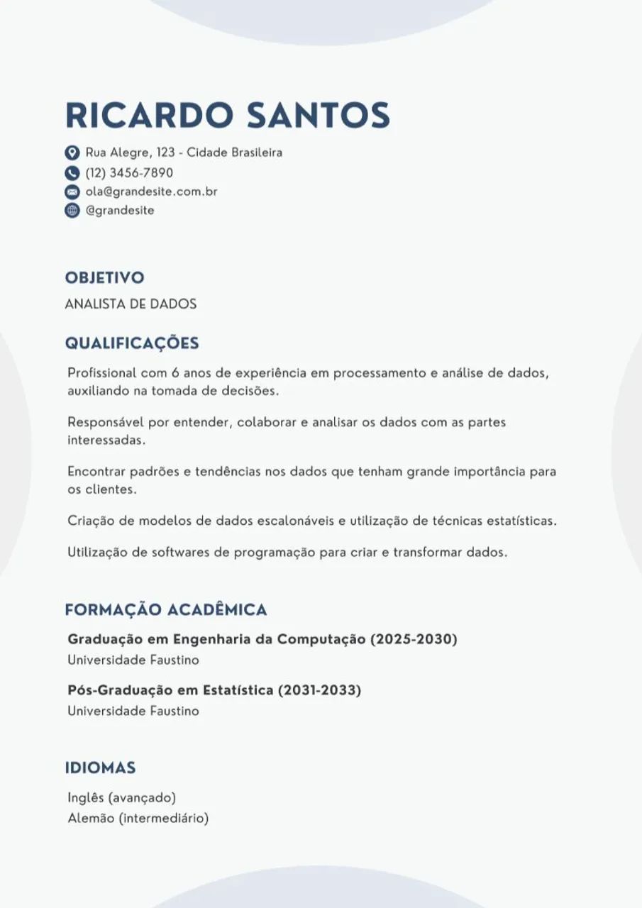 Faço seu Currículo personalizado, atualizo ou crio do zero.<br>Currículo bonito abre portas! - Foto 3