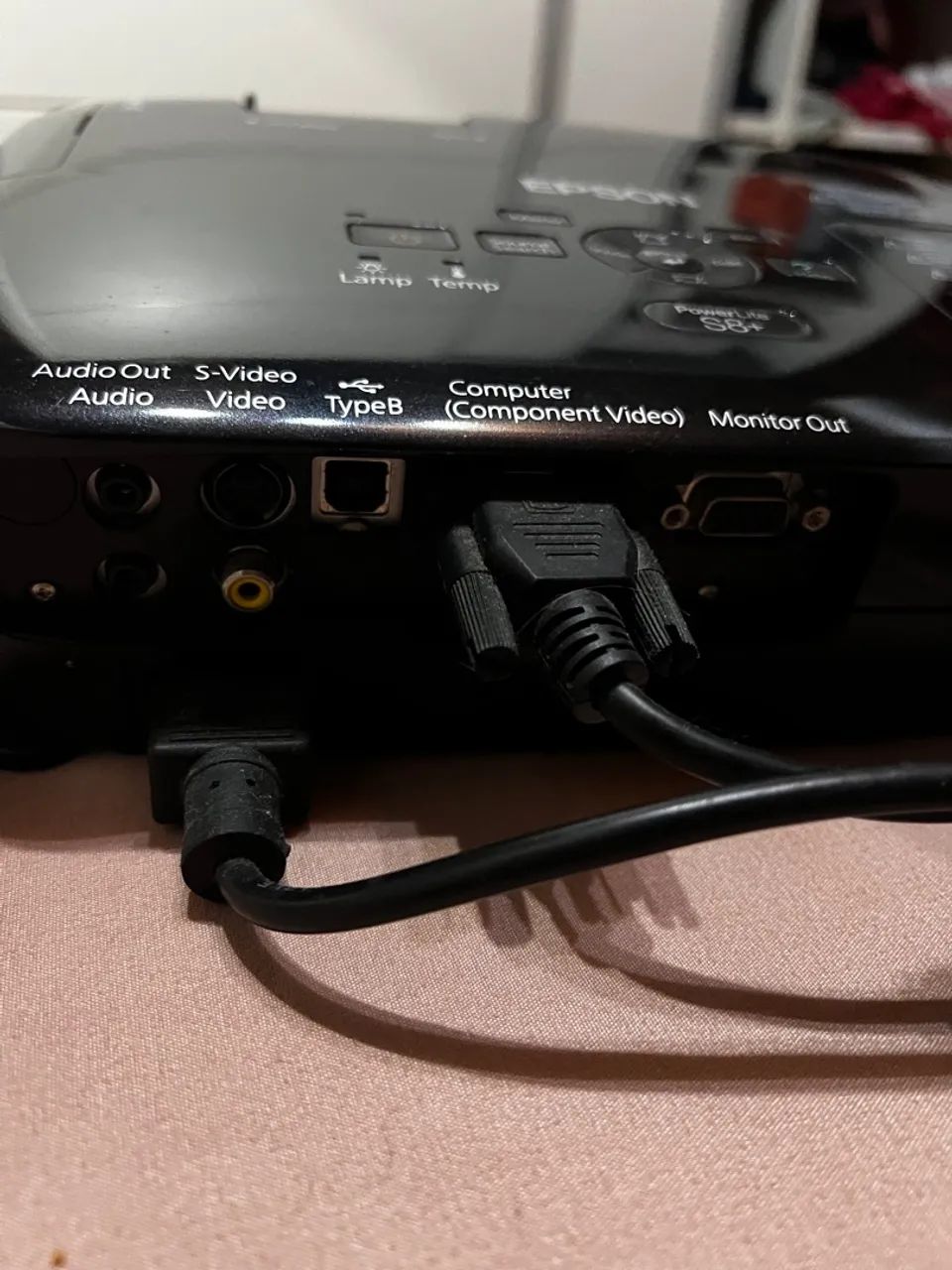 Projetor Epson 3LCD - Ótima Imagem, pouco usado, excelente estado.  - Foto 5