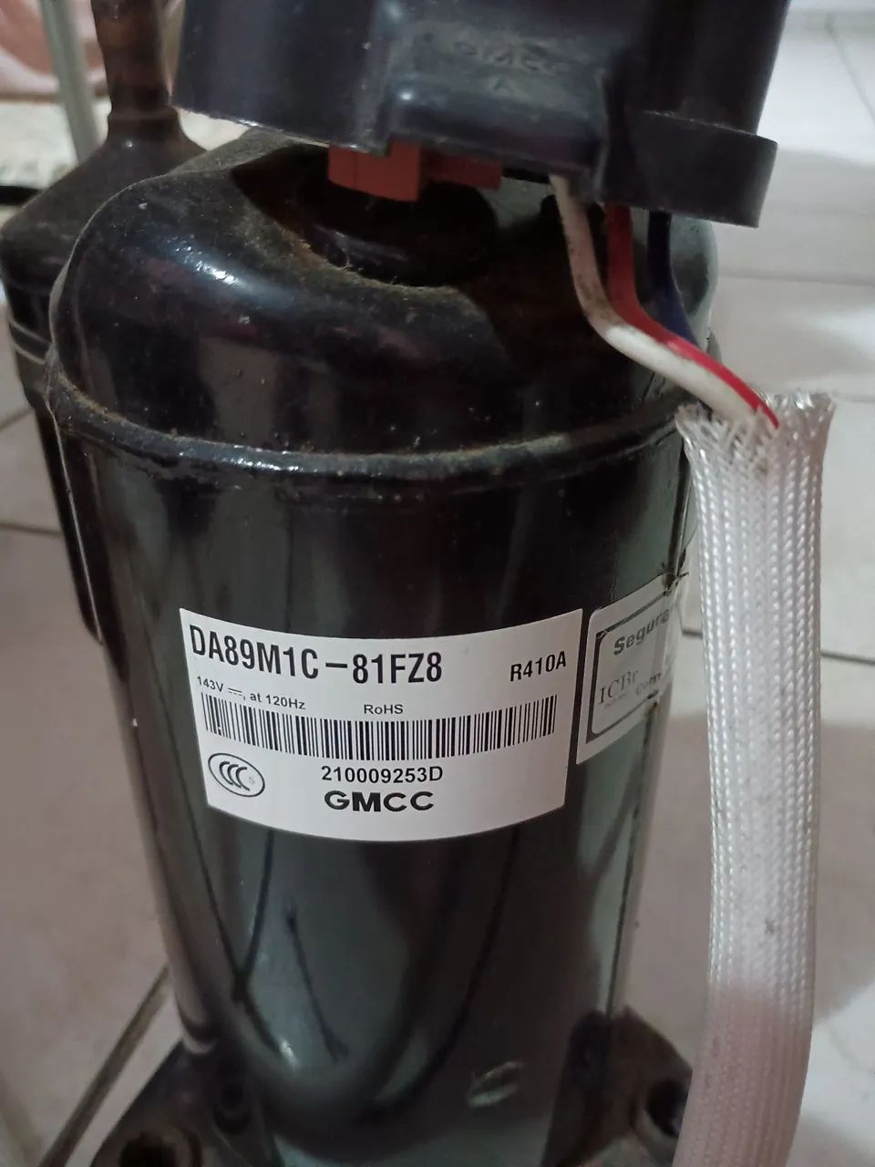 Compressor Inverter 9.000 BTUs R$:200,00 - Foto 2