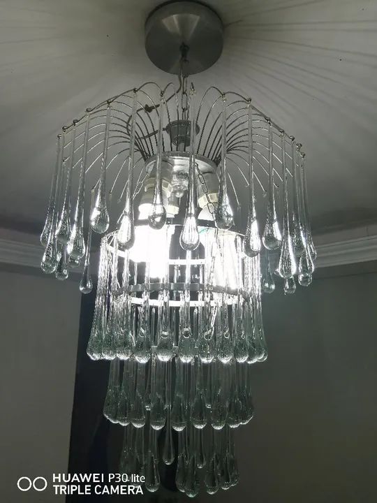 Lustre de vidro Moderno