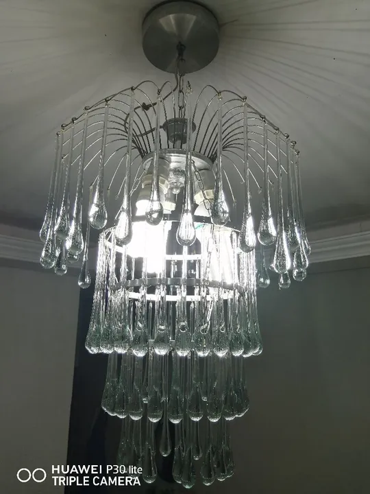Lustre de vidro Moderno