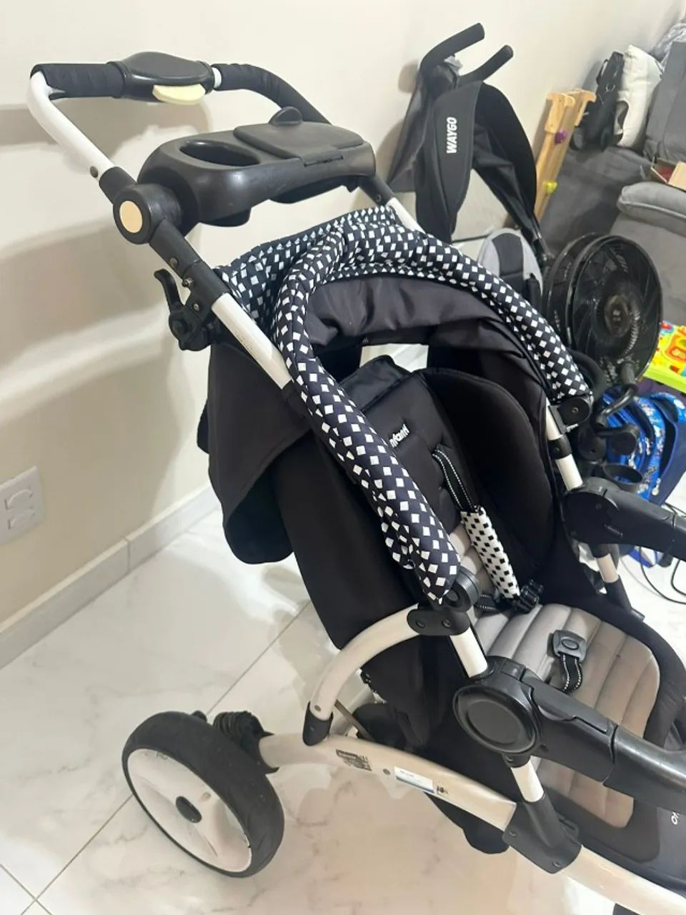 Carrinho de Bebê Infanti Off Road - 3 Rodas - Foto 2