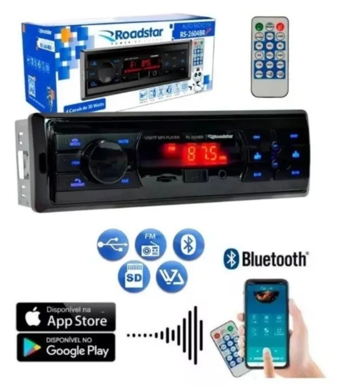 Radio RS2604BR lacrado  - Foto 4
