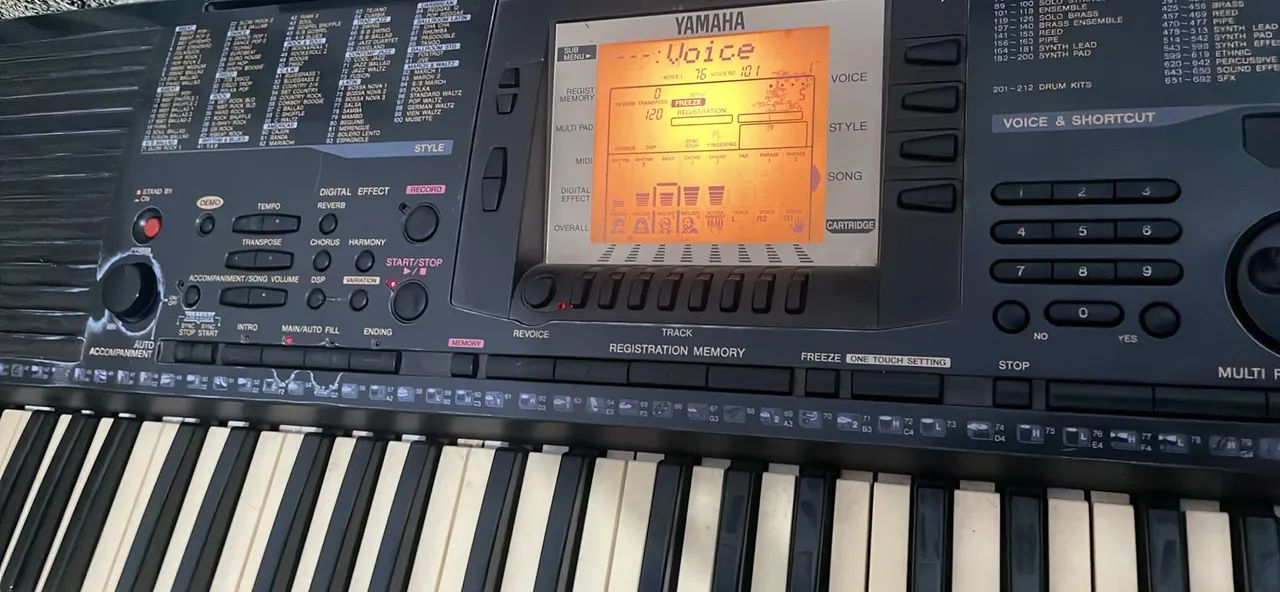 Teclado Yamaha PSR-530 - Foto 3