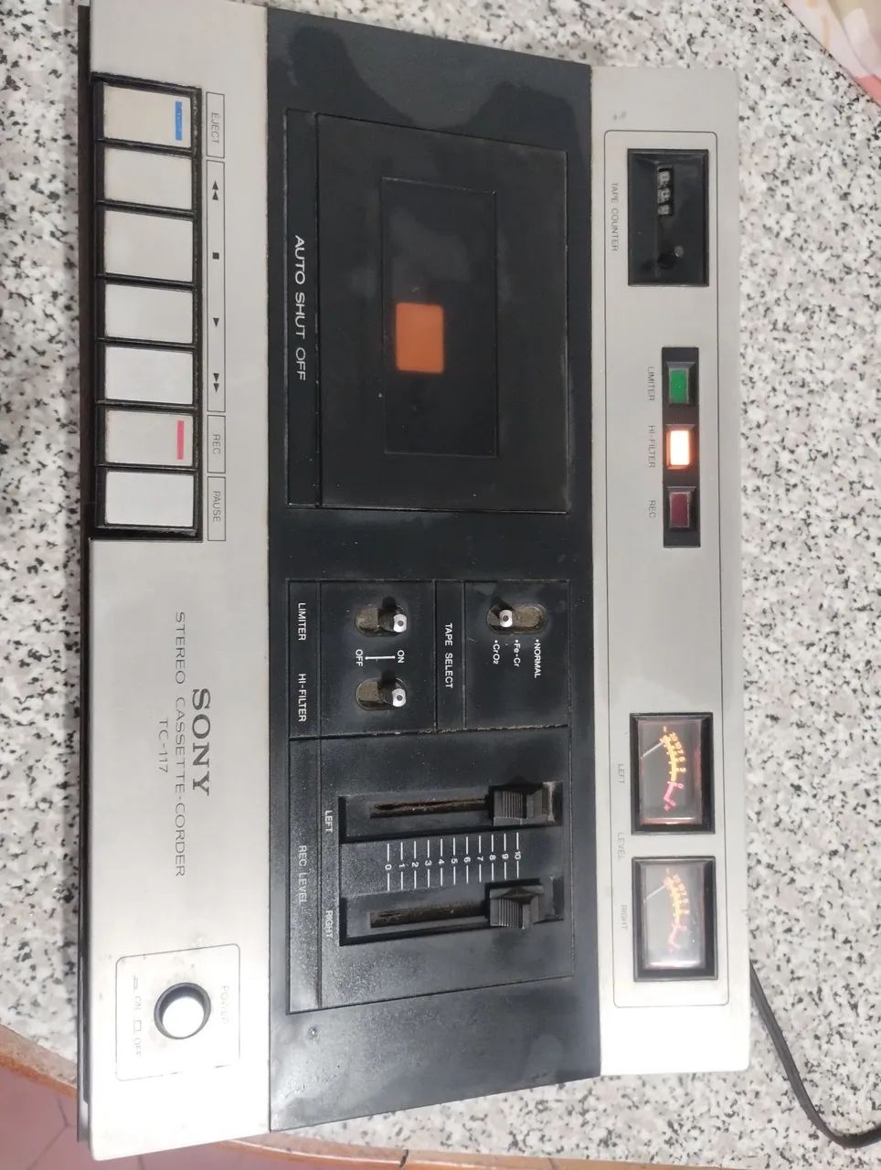 Gravador Cassete Sony TC-117 Stereo - Foto 5