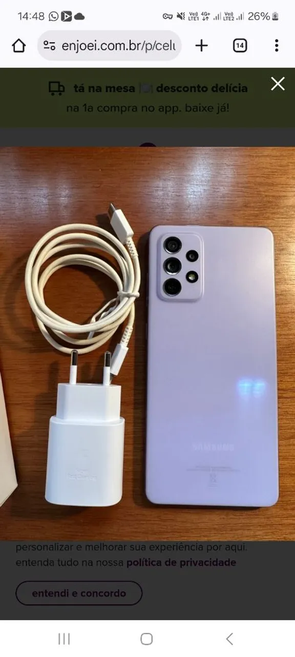 Samsung a72 128gb 