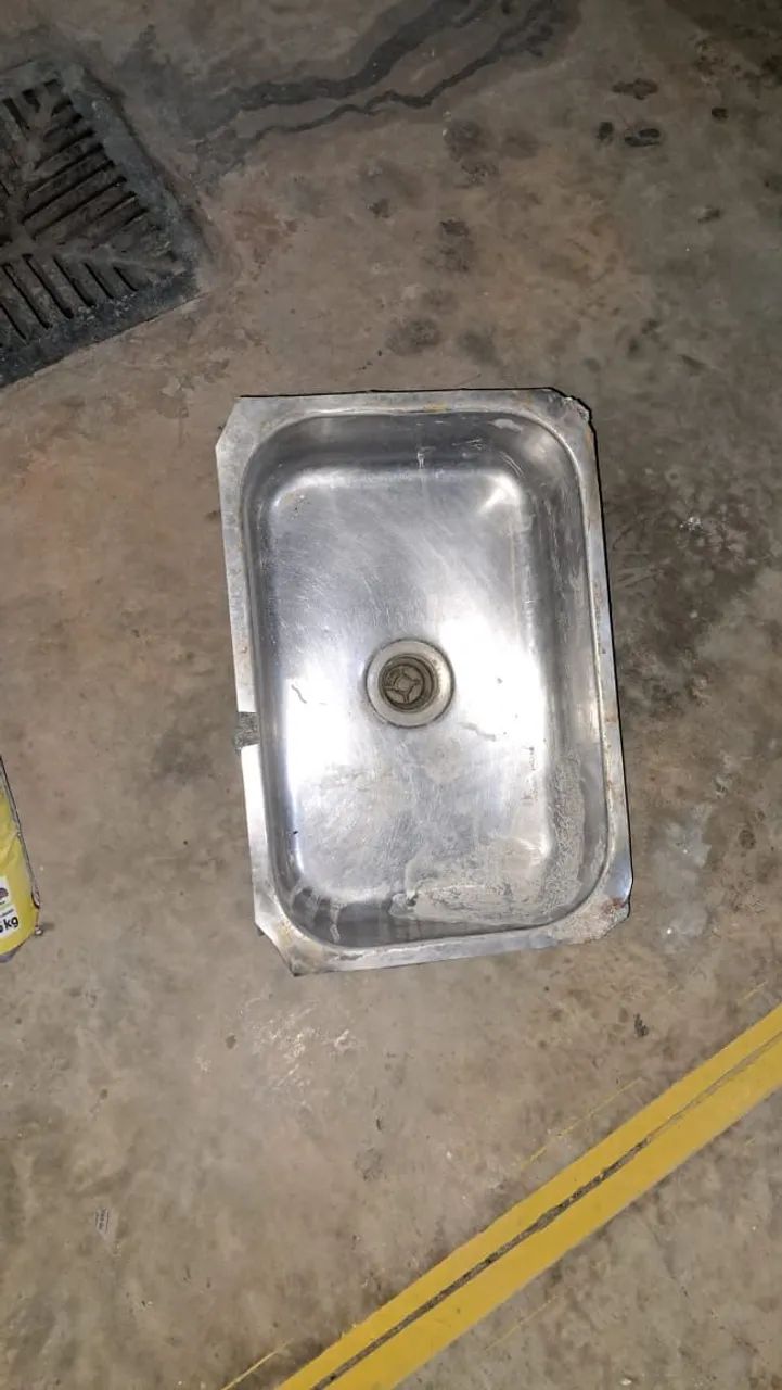 Pia de granito, Cuba inox - Foto 4