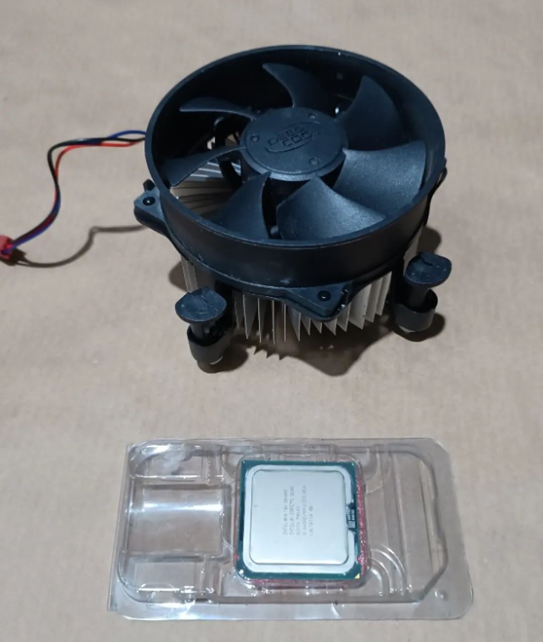 Intel Core 2 Quad Q8400 + Cooler DeepCool LGA775 - Foto 5