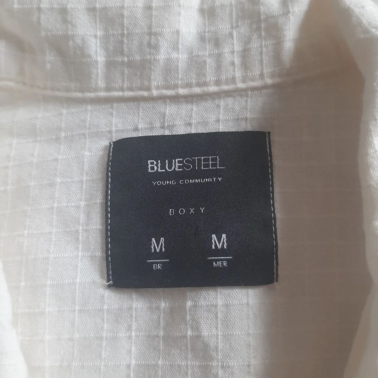 Camisa boxy blue Steel M - Foto 2