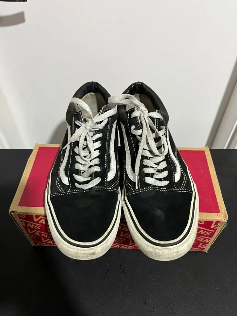 Vans Old Skool Black White ORIGINAL  - Foto 2